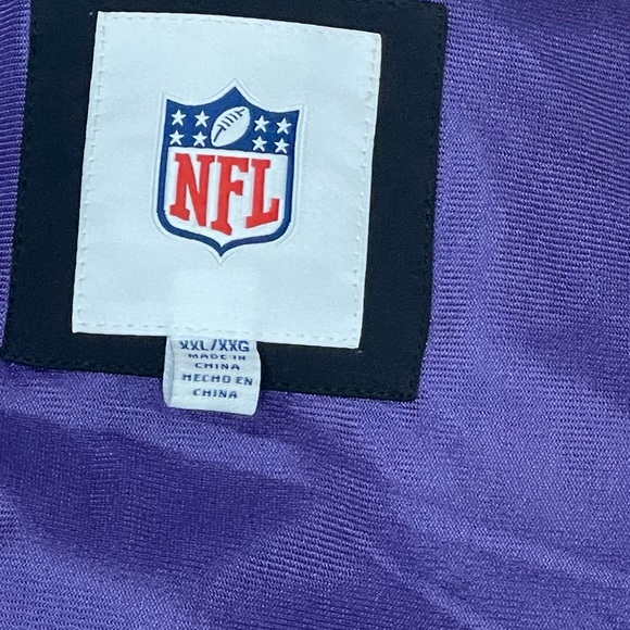 Men's Minnesota Vikings NFL Fleece Lined Zip Up Jacket - Sz. XLL - Picture 6 of 7